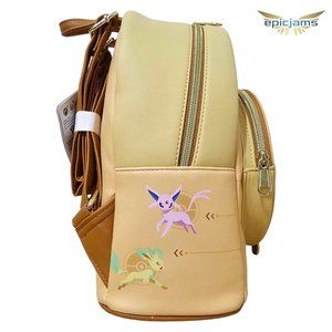 Pokémon Tas Loungefly Pokémon Eeveelutions Tattoo Rits Portemonnee Witte Ronde Portemonnee 918749